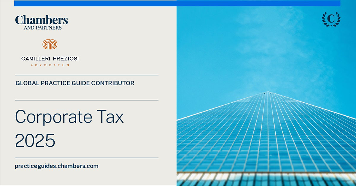 Corporate-Tax-Chapter-2025 - Chambers & Partners | Camilleri Preziosi Malta