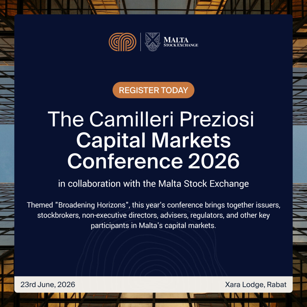The Camilleri Preziosi Capital Markets Conference 2026